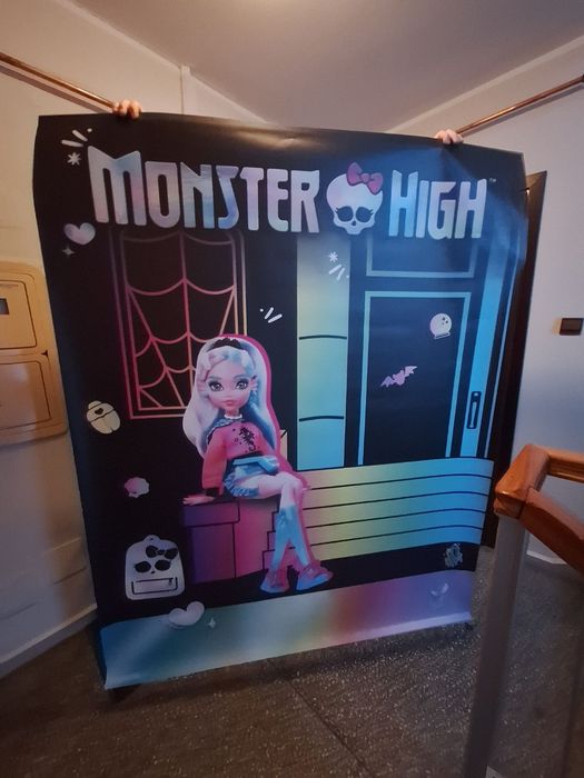 Monster high baner plakat dwustronny