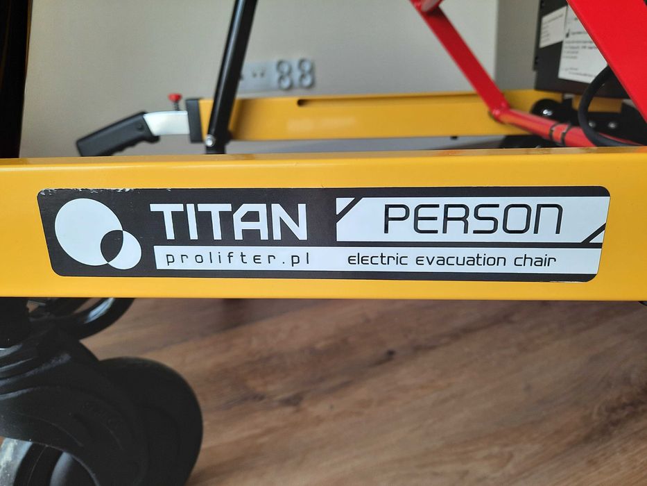 Schodołaz Wózek elektryczny Titan Person Dragon Jak Nowy Rok Gwarancji