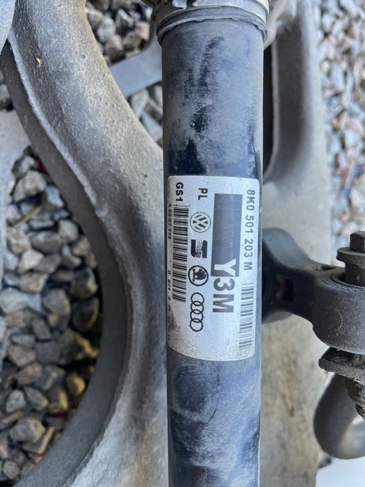 Belka sanki trawers zawieszenie tył audi a4 b8/a5/q5 komplet