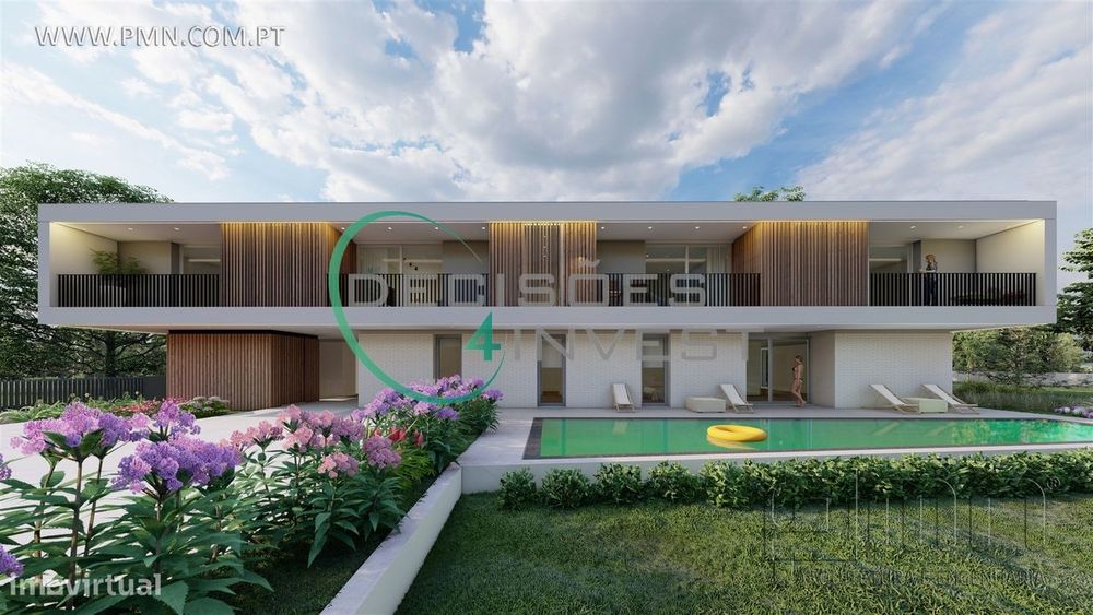 Apartamento T2 em condomínio fechado, com piscina aquecida | Albergari