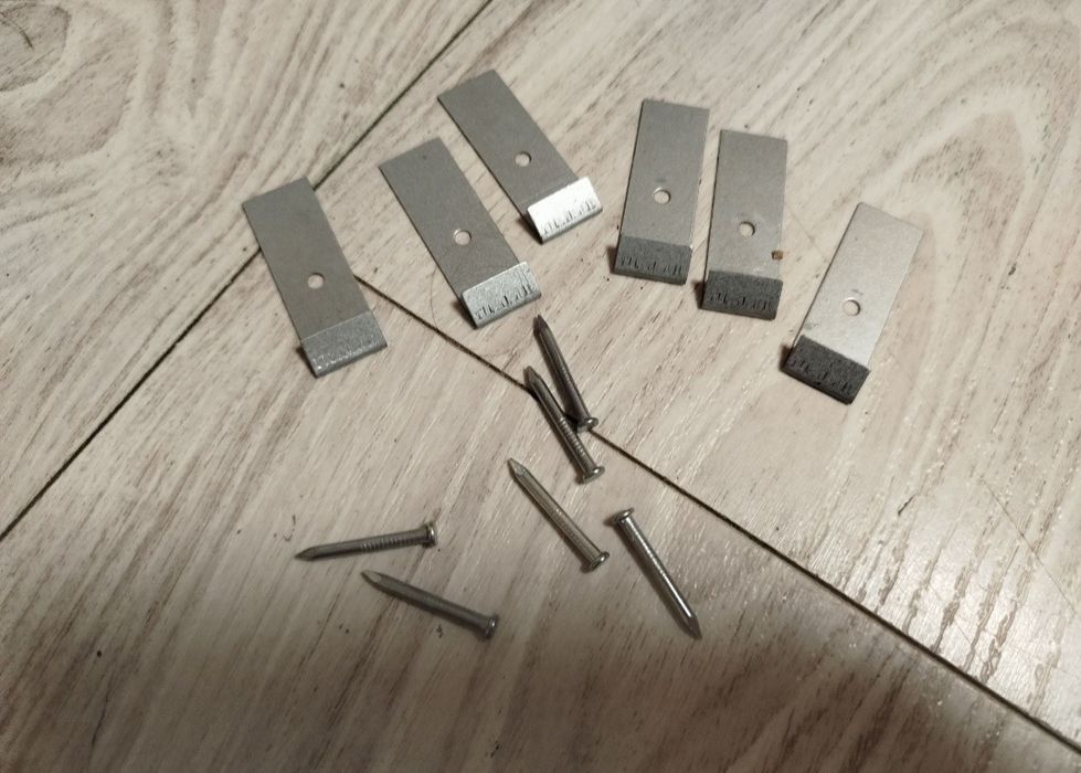 Haczyki metalowe  6 szt