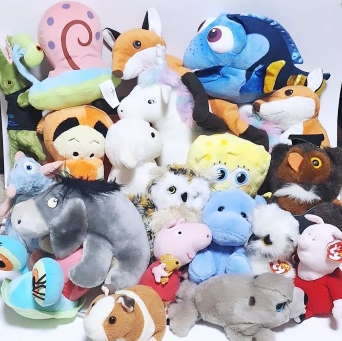 Фірмові м'які іграшки.Іграшки для автоматів,на впгу, для дітей.Disney