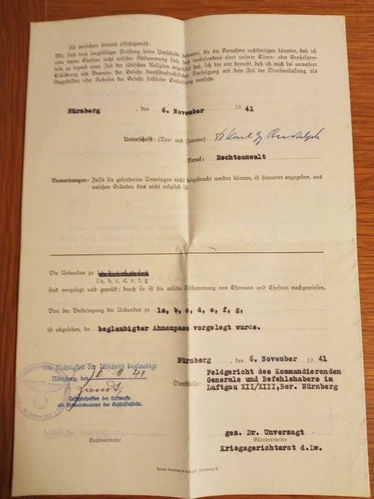 Muito raros documentos,Germany