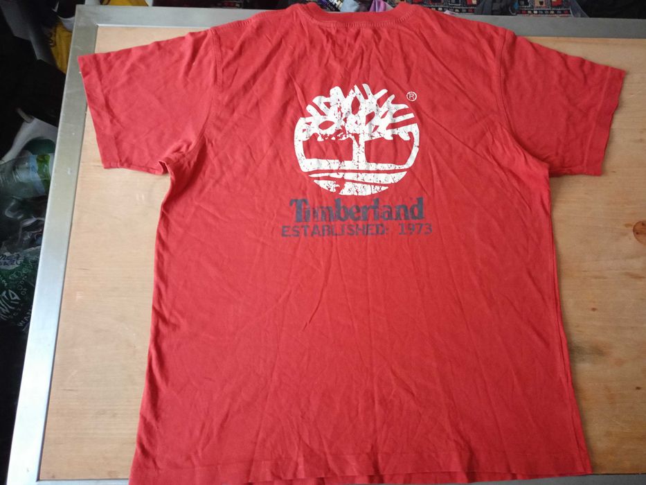 TIMBERLAND t-shirt ceglasty r.XL Nowa Okazja