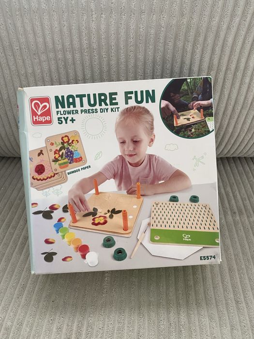 Zestaw artystyczny Hape Nature Fun Flower