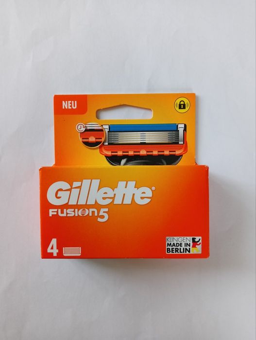 Gillette fusion, proglude, 8 катриджів Європа оригінал, катриджів