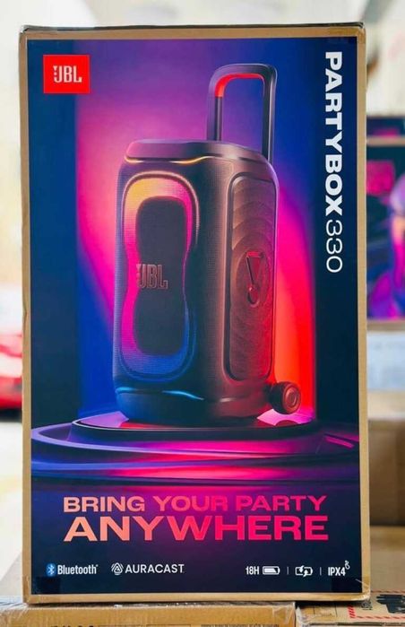 Акустична система портативна з JBL PartyBox 330 JBLPB330BLKEP