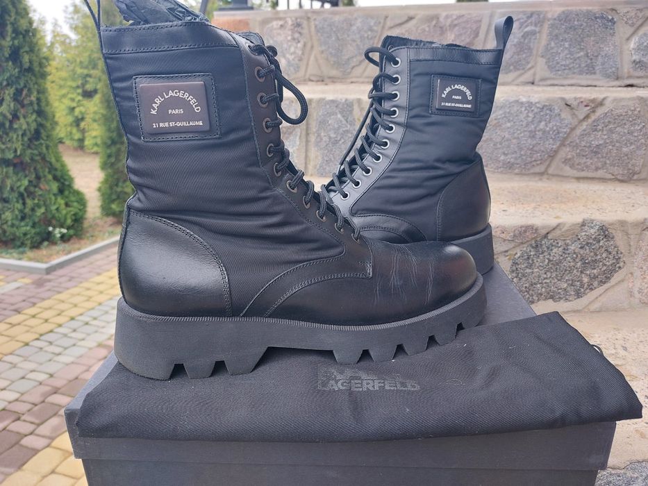 Демисизонные ботинки Karl Lagerfeld