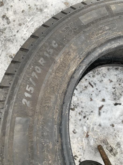 Шини демо 215/70 R15 Michelin літо