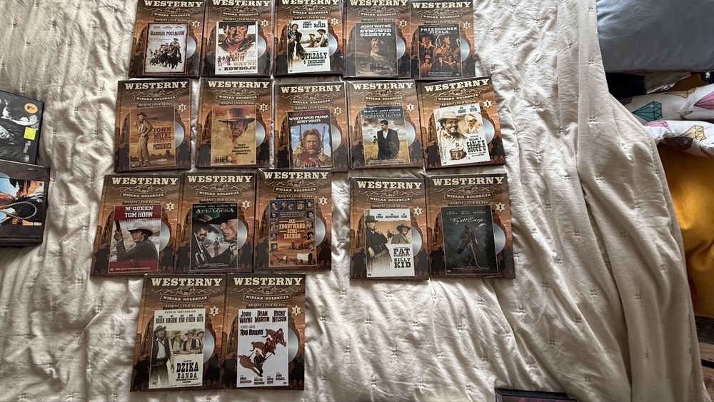 Wielka kolekcja westernów – 17 DVD | Nowe w folii | KOLEKCJONERSKIE
