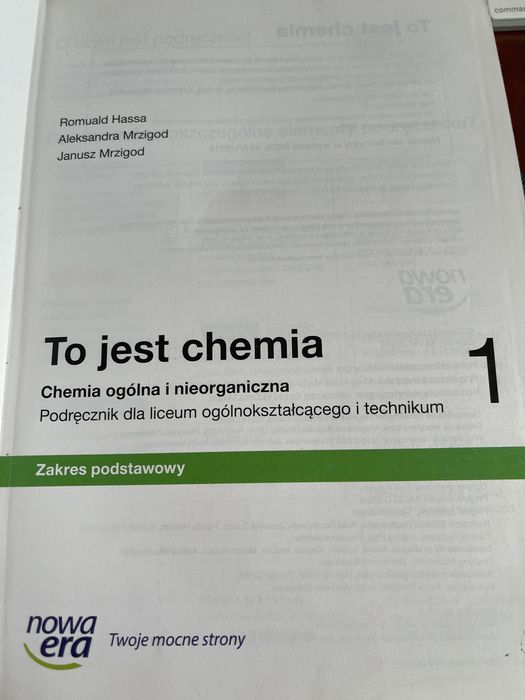 To jest chemia - zakres podstawowy