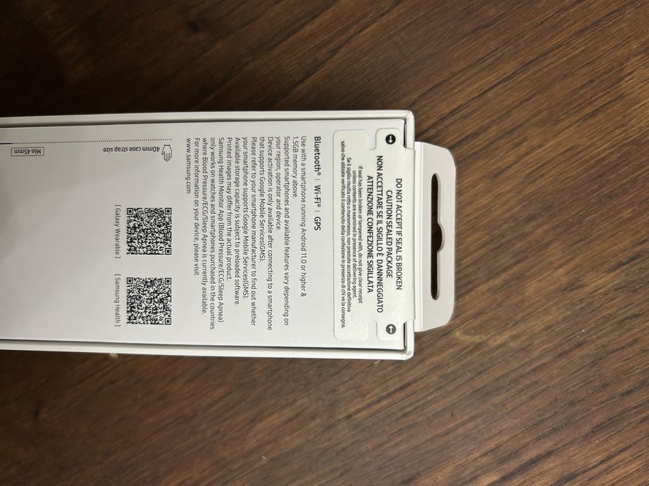 Smartwatch Samsung Watch 7 (selado) [negociável]