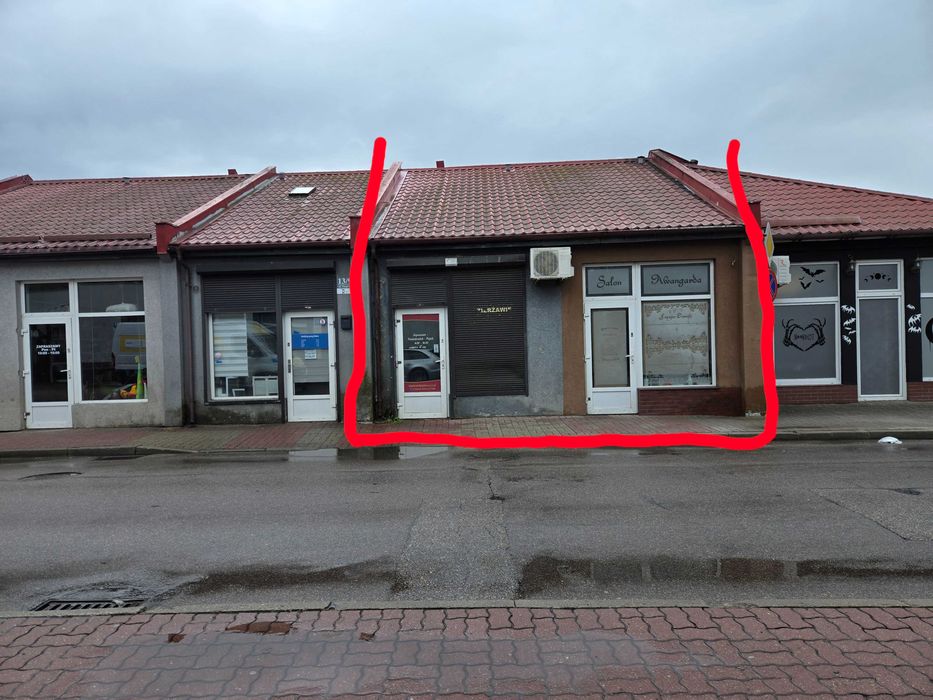 Sprzedam 2 lokale usługowe obok siebie