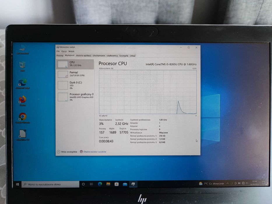 Nowa cena IDEAŁ HP EliteBook 830 G6 i5 SSD FULLHD