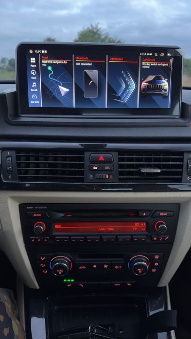 Tela Android 14 com GPS BMW E90 E91 E92 E93 + Idrive incluído.