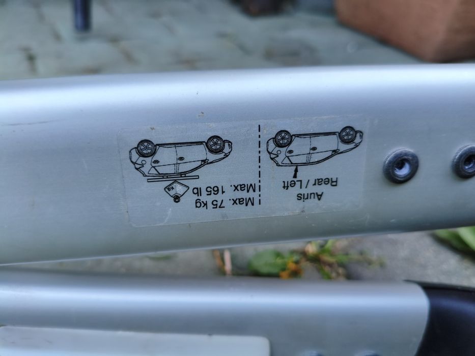 Bagażnik dachowy Toyota Auris 2 geneod 2012raci