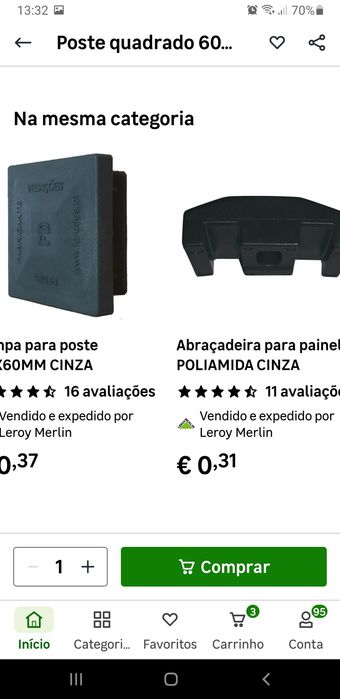 Grade vedaçao cinza
