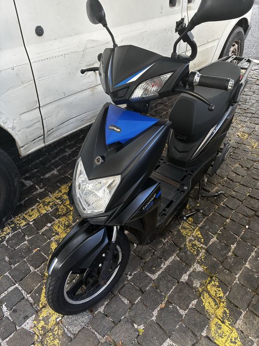 Scooter eletrica sem carta 50cc 70km de autonomia