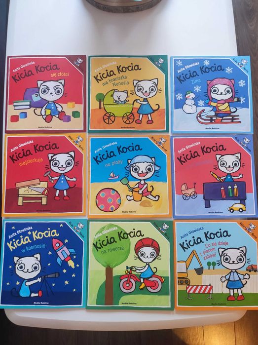 Książki Kicia Kocia 27 sztuk
