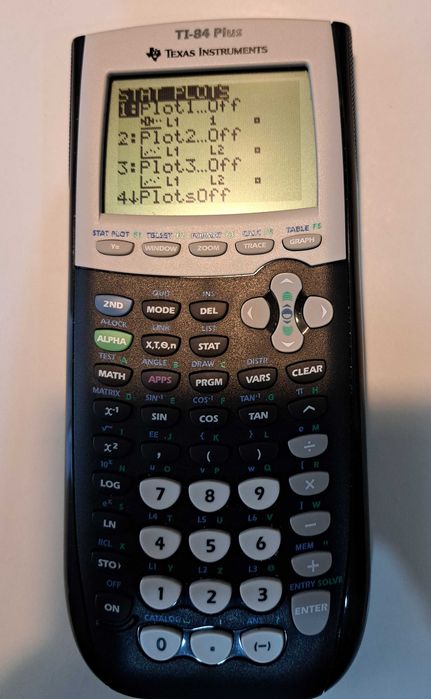 Calculadora gráfica Texas Instruments TI-84 Plus