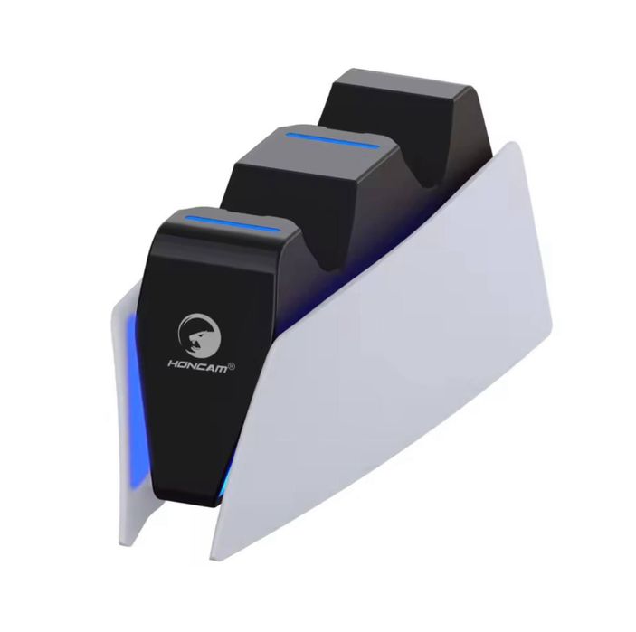 Зарядна станція Honcam для геймпада DualSense Sony PS5 (Black/White)