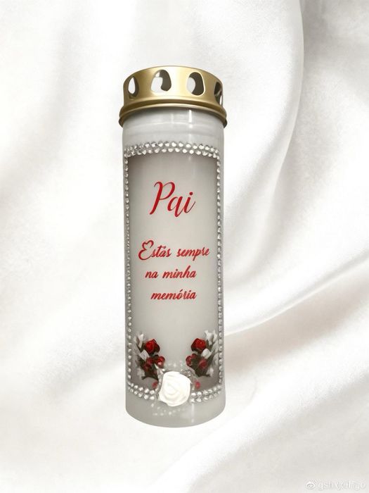 Vela Memorial Personalizada