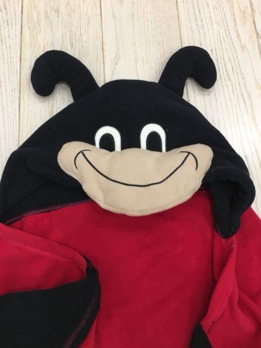 Strój przebranie biedronka biedroneczka ręcznik koc plażowy kąpielowy