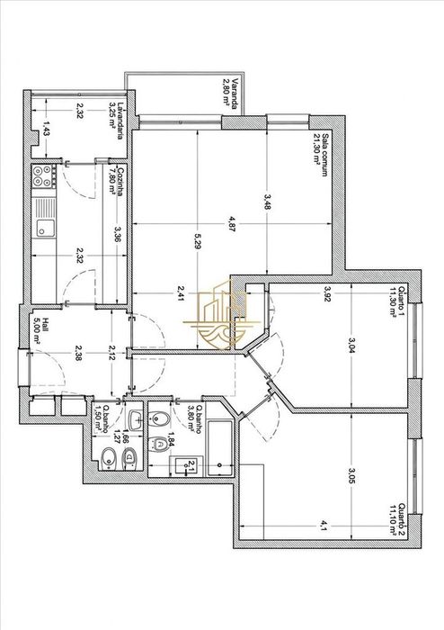 Apartamento T2 Arrendamento