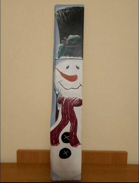 Малюнок сніговик