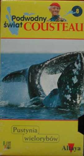 VHS Jacques-Yves Cousteau Pustynia wielorybów Nurek Nurkować Wieloryb