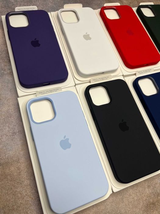 Чохол Silicone Case MagSafe Animation iPhone 12 12 Pro Max чехол айфон