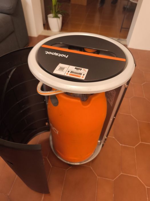 Aquecedor Gás com bilha