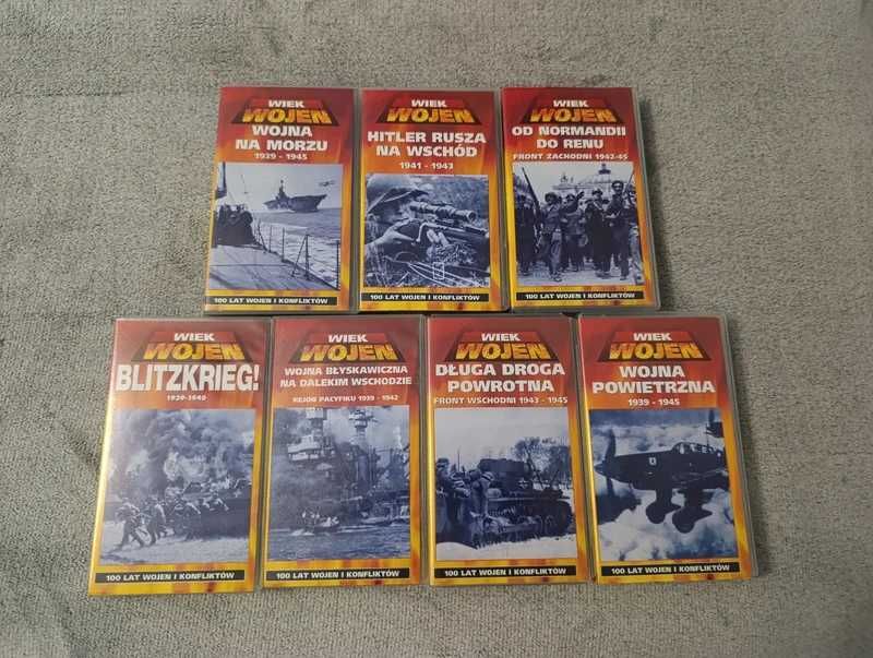 Kasety VHS Wiek Wojen Kolekcja