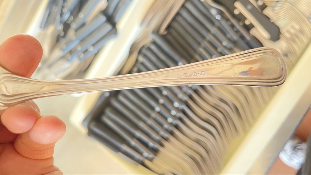 Lote de Talheres Inox para Restaurante – Várias Quantidades