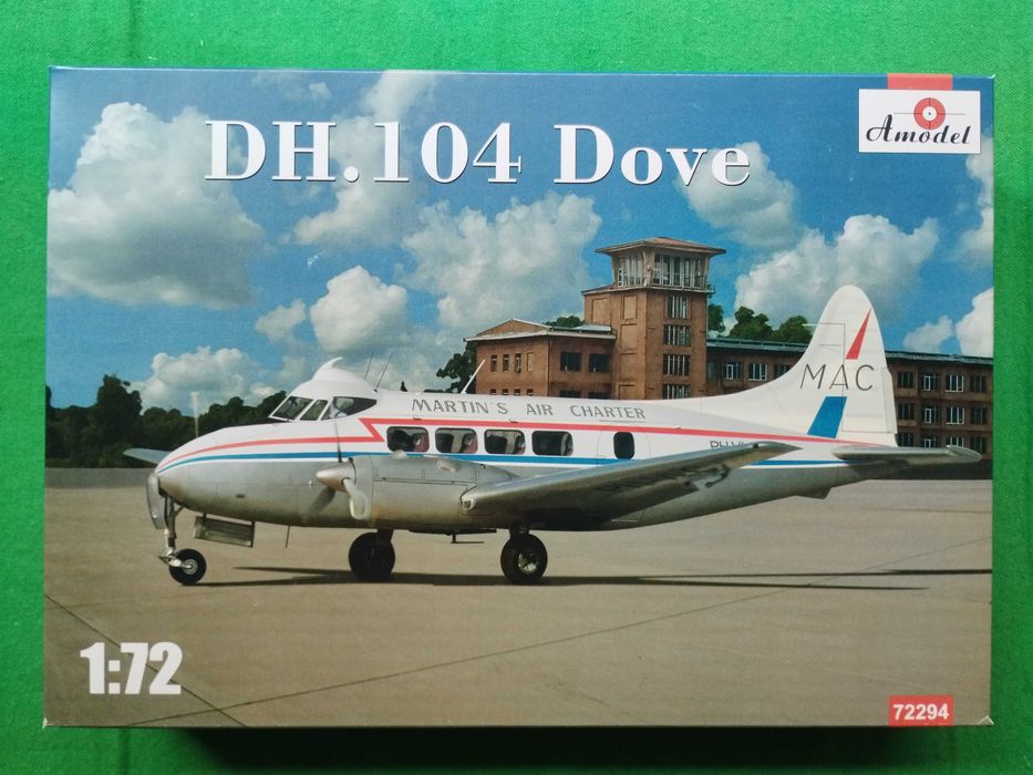 1/72 Amodel 72294 de Havilland dH.104 Dove Transportes Aéreos de Timor + EXTRAS TAP