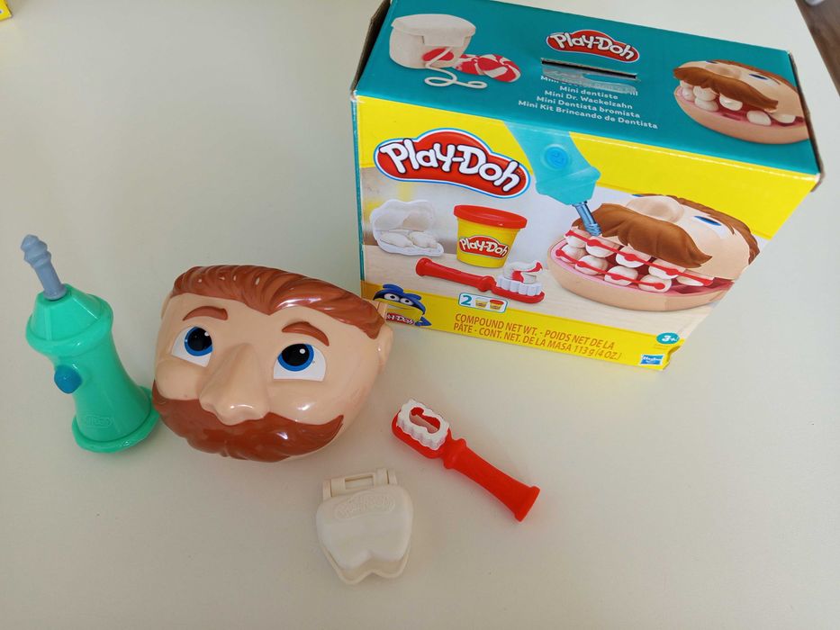 Dentysta, lodziarni, fryzjer playdoh 3 zestawy