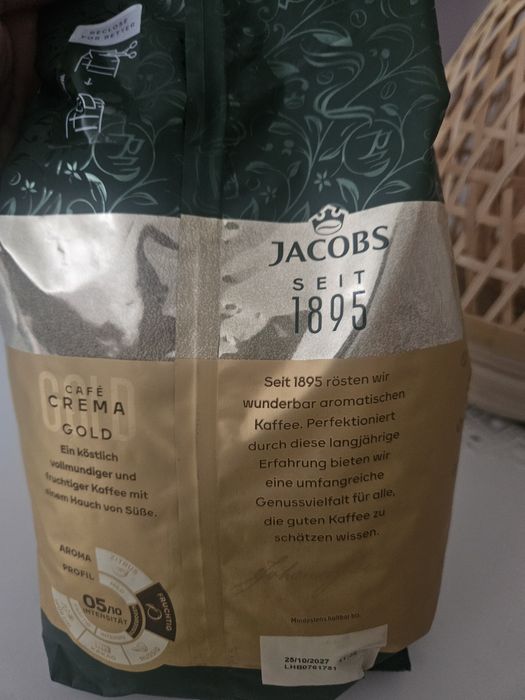 Kawa Jacobs crema gold 1kg