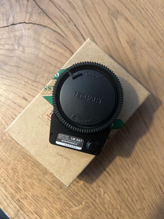 Adaptador Techart -Leica M - Sony com autofocus