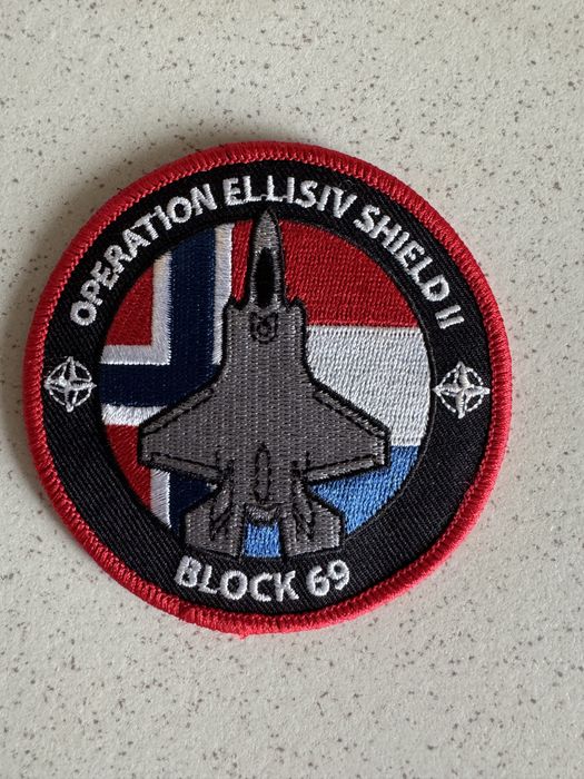 Naszywka F-35 Block 69 Operation Ellisiv Shield II
