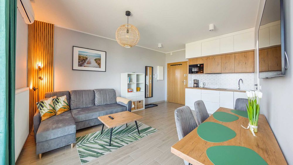 Apartament 4-osobowy Władysławowo TARAS/WIDOK