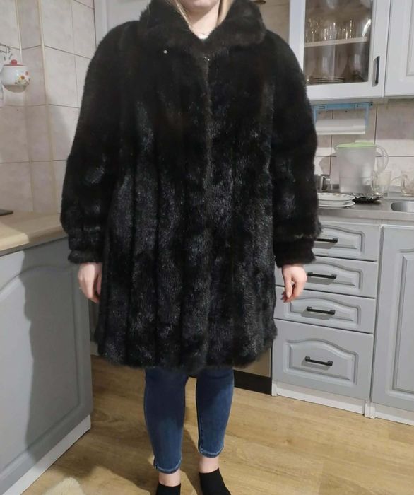 Kożuch damski nie naturalny