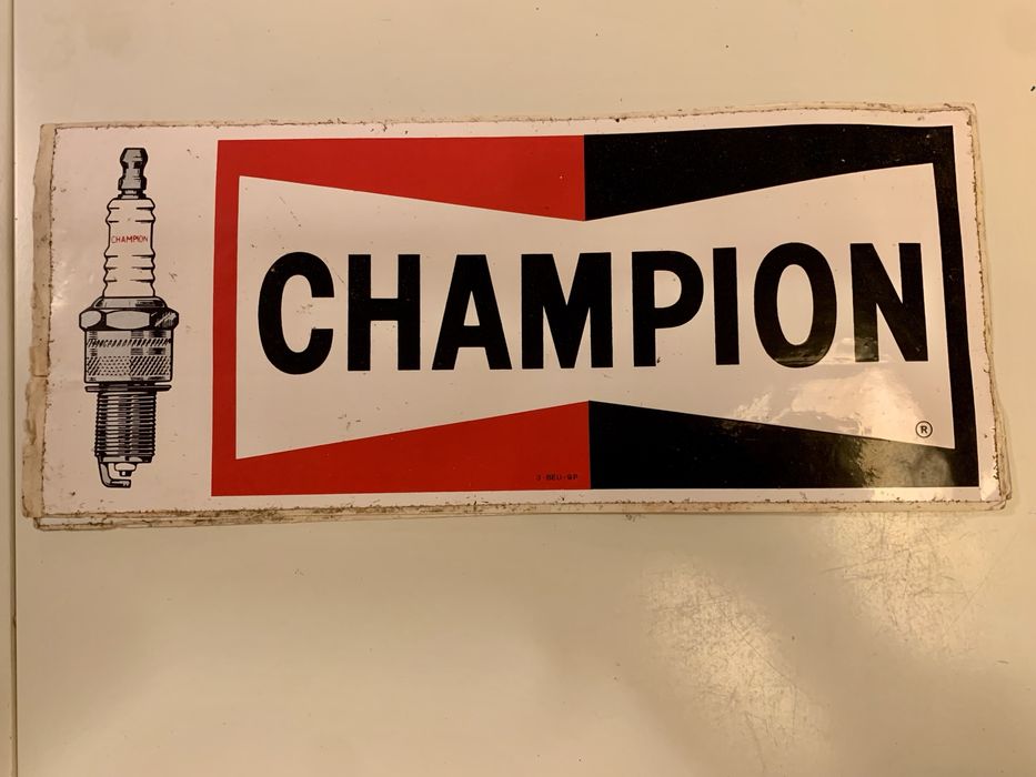 Autocolantes Champion vintage antigos anos 70