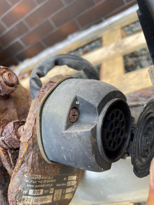 Bmw 5 e39 kombi hak AUTO-HAK moduł zderzak tył titansilber komplet