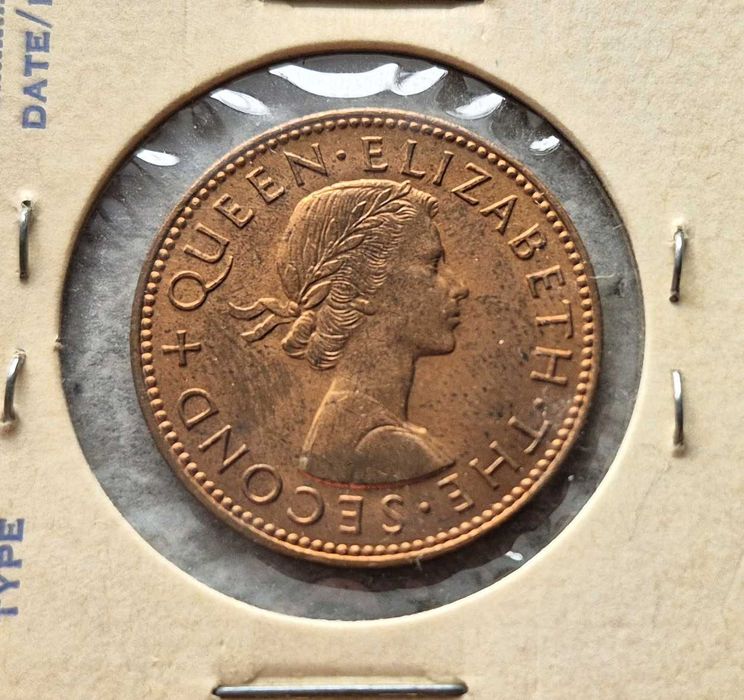 C16) NOWA ZELANDIA - 1/2 Pensa - 1960 r.