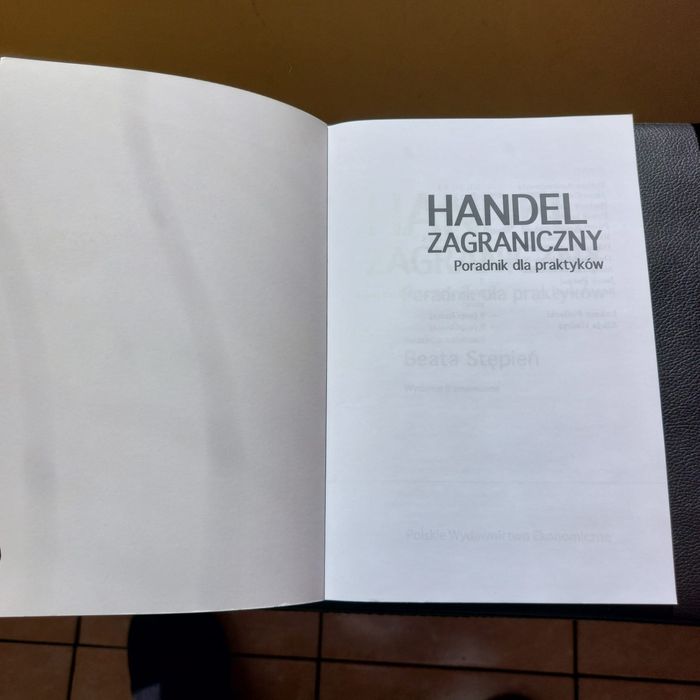Książka Handel Zagraniczny