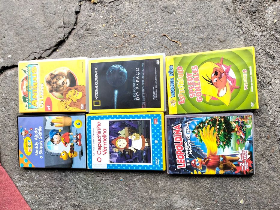 CDs DVD's infantis