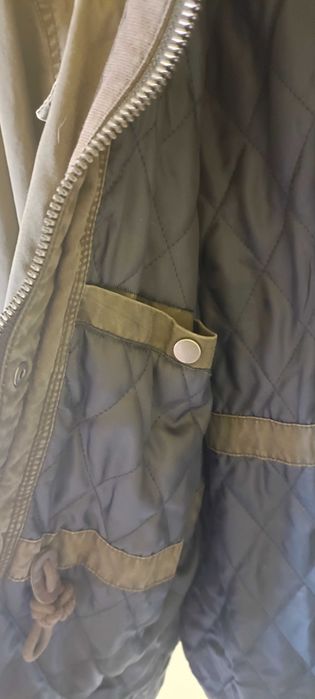 Kurtka w stylu militarnym, wiosenno-jesienna, XXL