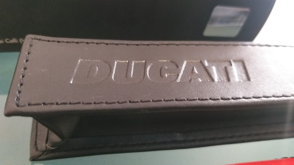 Ducati - Caneta Oficial em couro