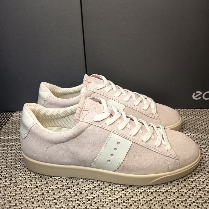Брендові замшеві кеди Ecco Street Lite W