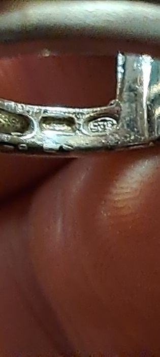 Anel em prata United Colors of Benetton.